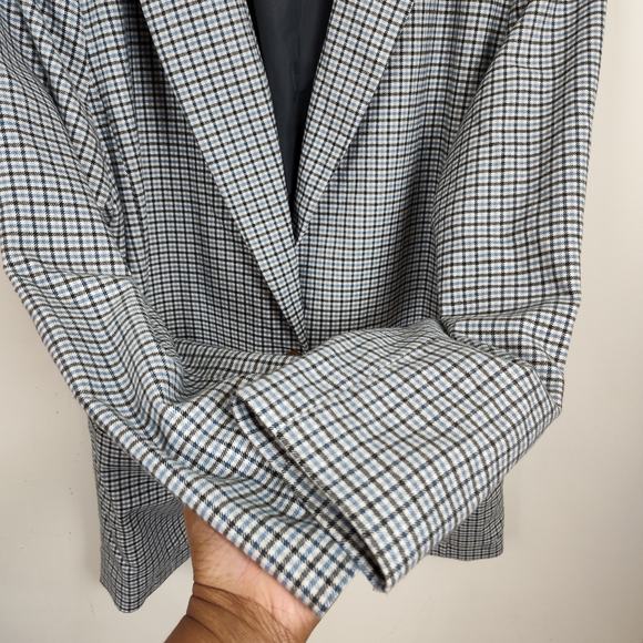 A NEW DAY PLAID BLAZER COAT WOMEN XXL DRESSY CASUAL CURVY PLUS THICK LONG JACKET - Picture 10 of 17